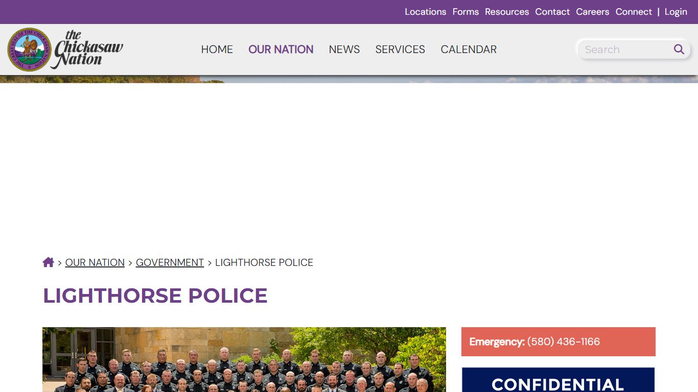 Lighthorse Police | Chickasaw Nation